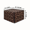 Microwave Oven Cover With Adjustable Front Zipper, SA36