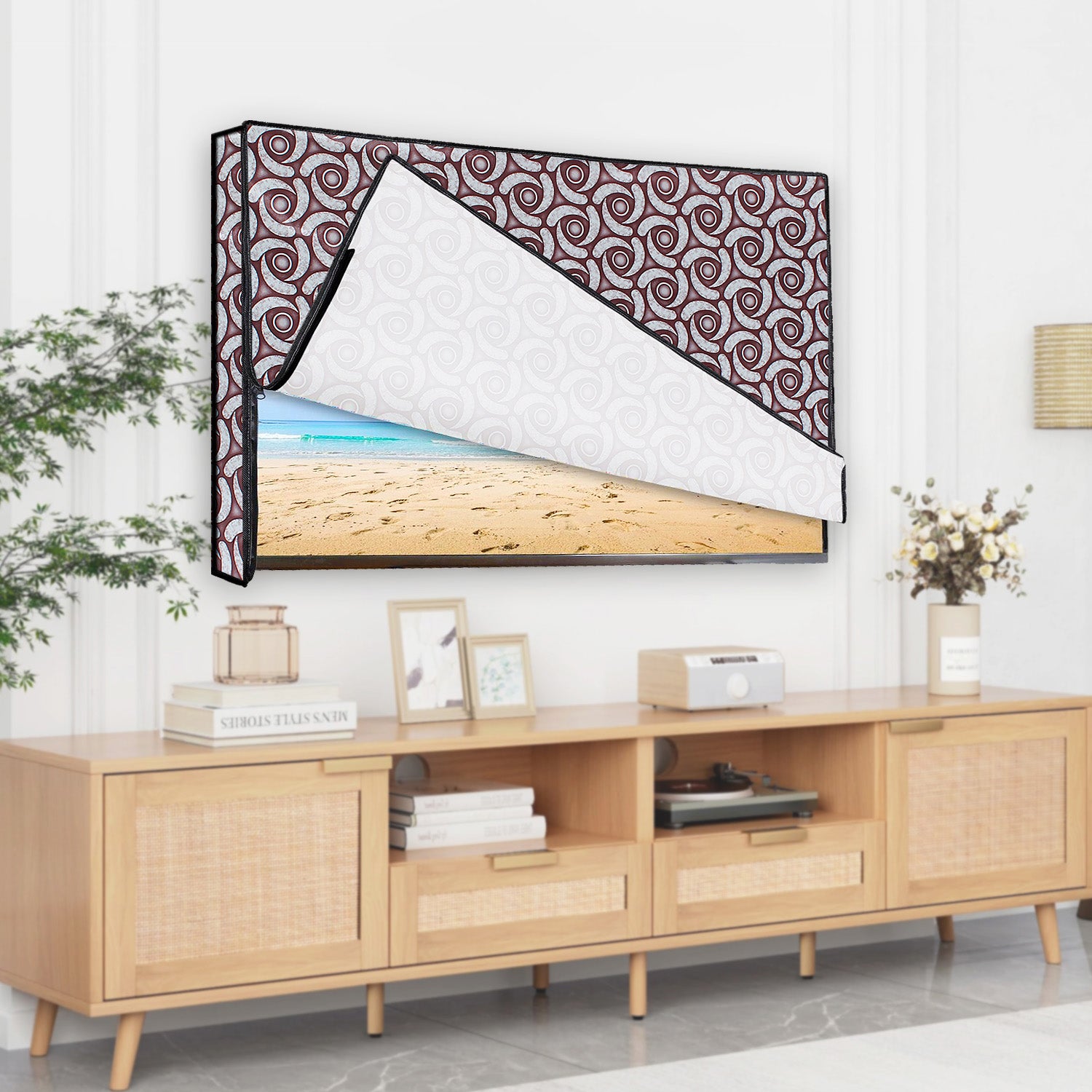 Waterproof Dustproof PVC LED TV Cover, SA59