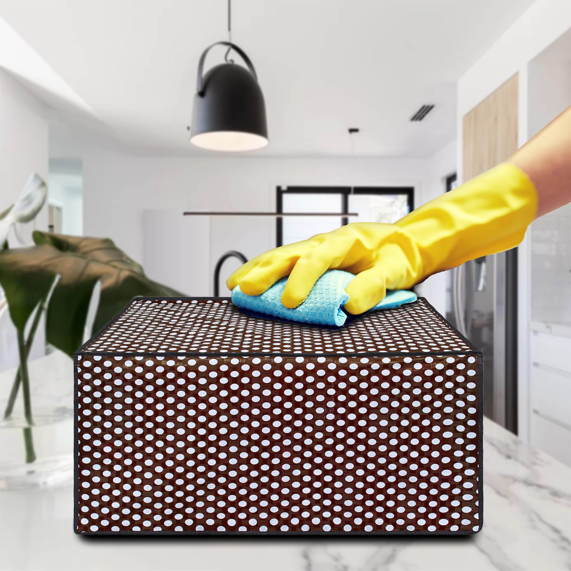 Microwave Oven Cover With Adjustable Front Zipper, SA28