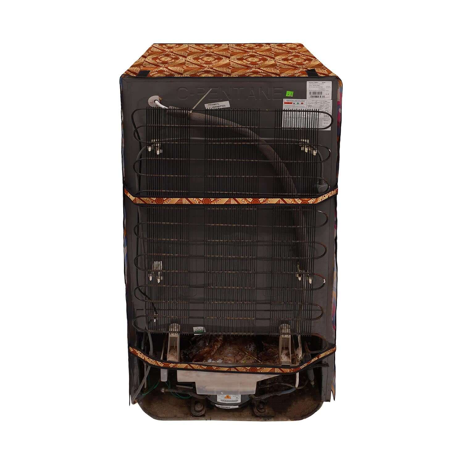 Waterproof Full Fridge Cover with 6 Pockets, SA54