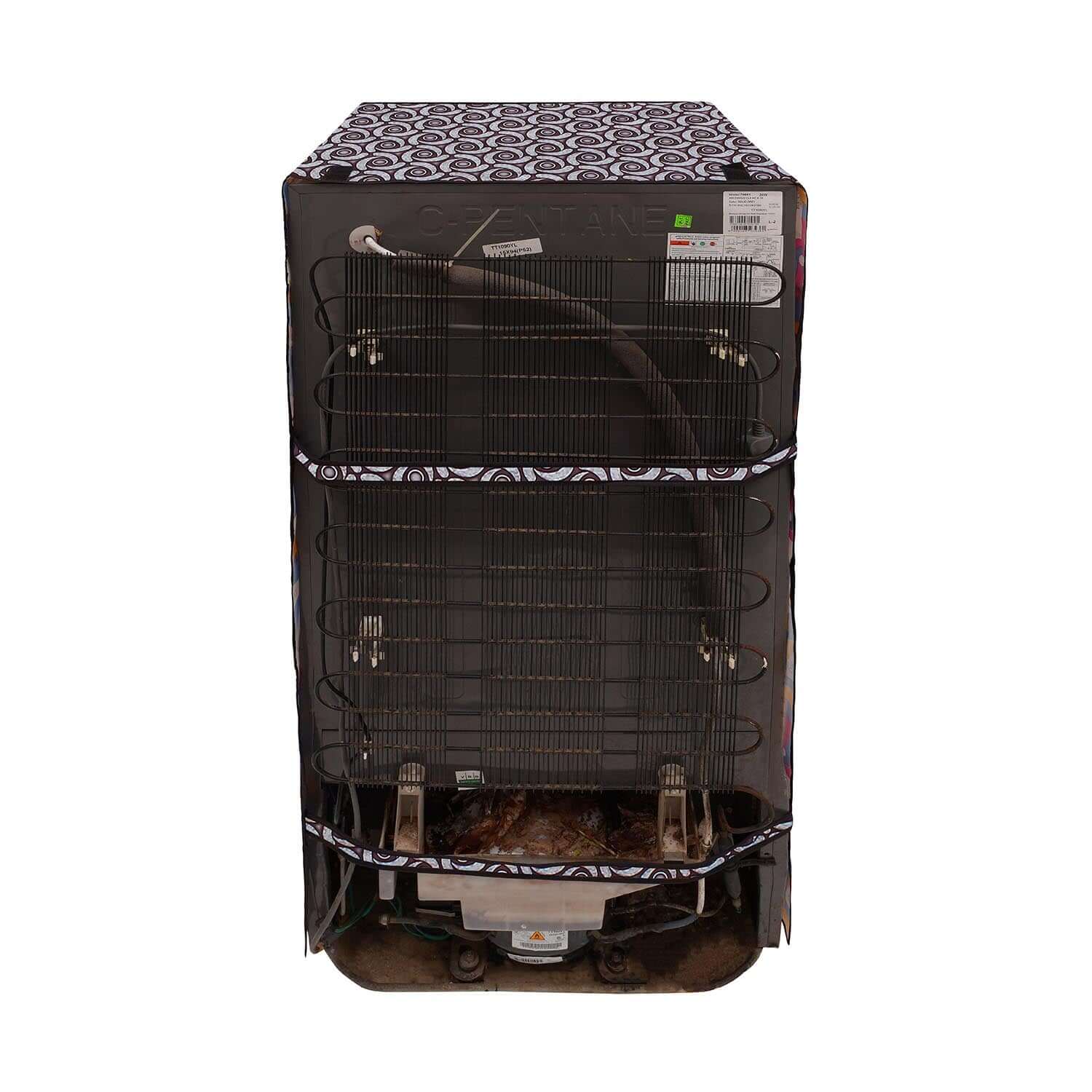 Waterproof Full Fridge Cover with 6 Pockets, SA59