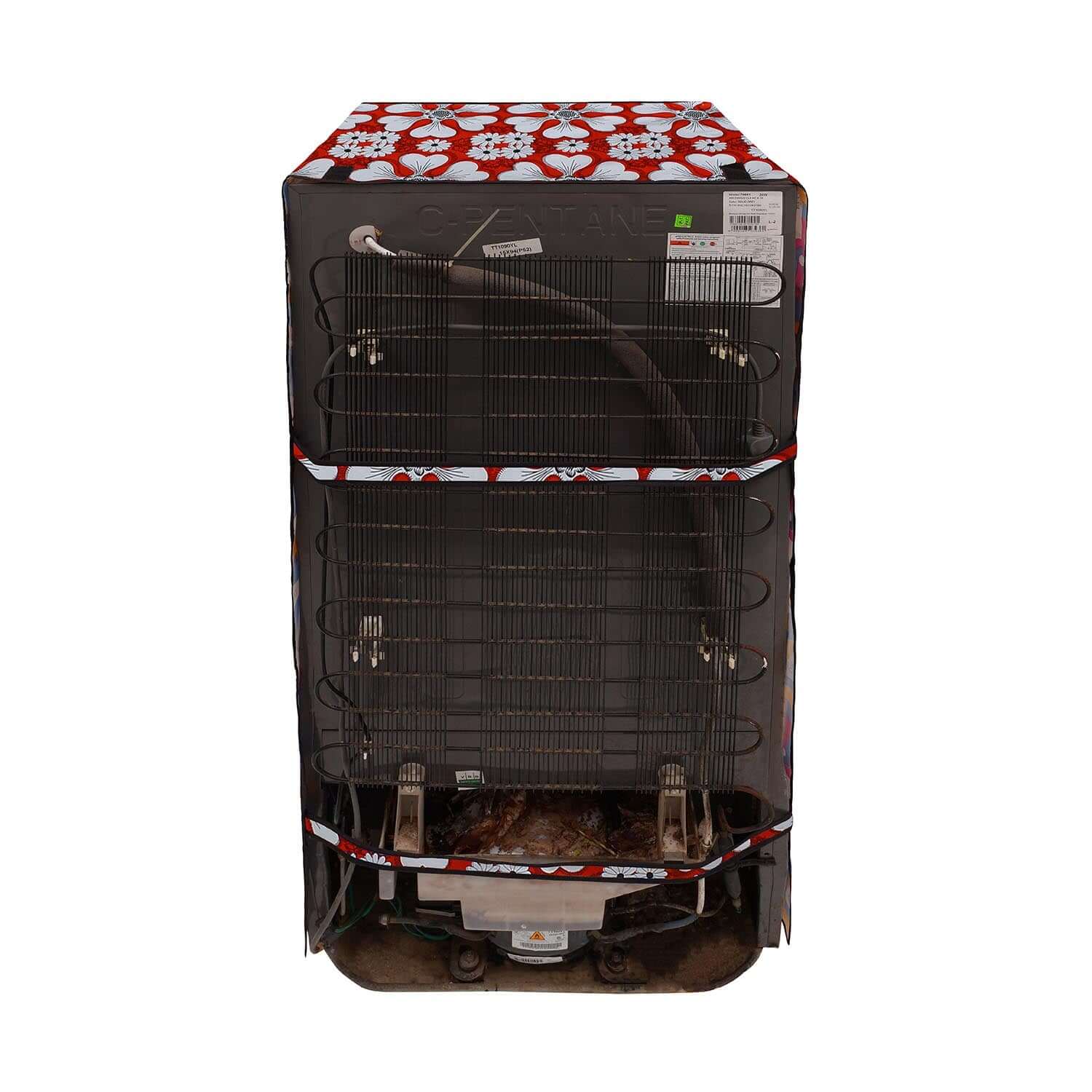 Waterproof Full Fridge Cover with 6 Pockets, SA60