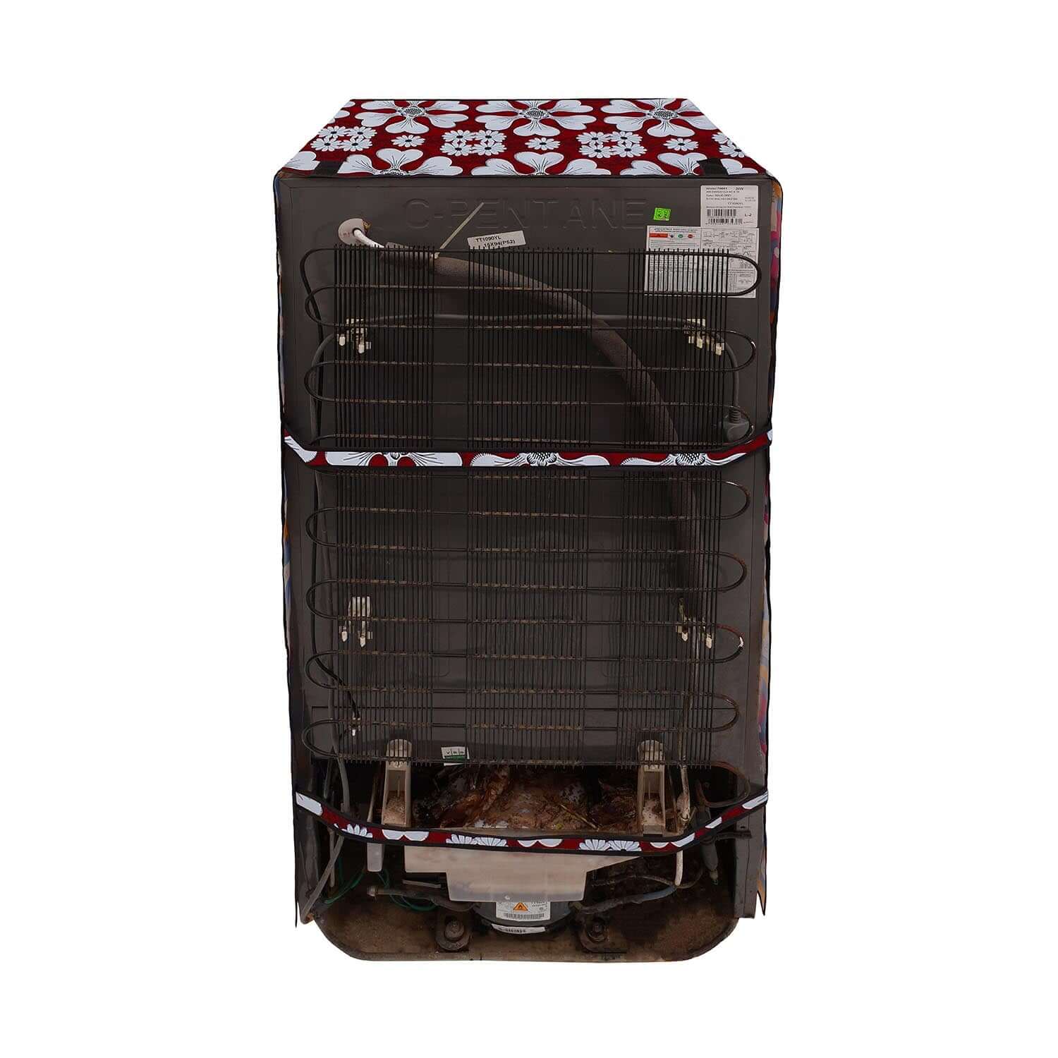 Waterproof Full Fridge Cover with 6 Pockets, SA61