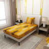 Printed Leaf Design Bedsheet With Pillow Covers CHP21 | Dream Care