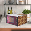 Microwave Oven Cover With Adjustable Front Zipper, SA39