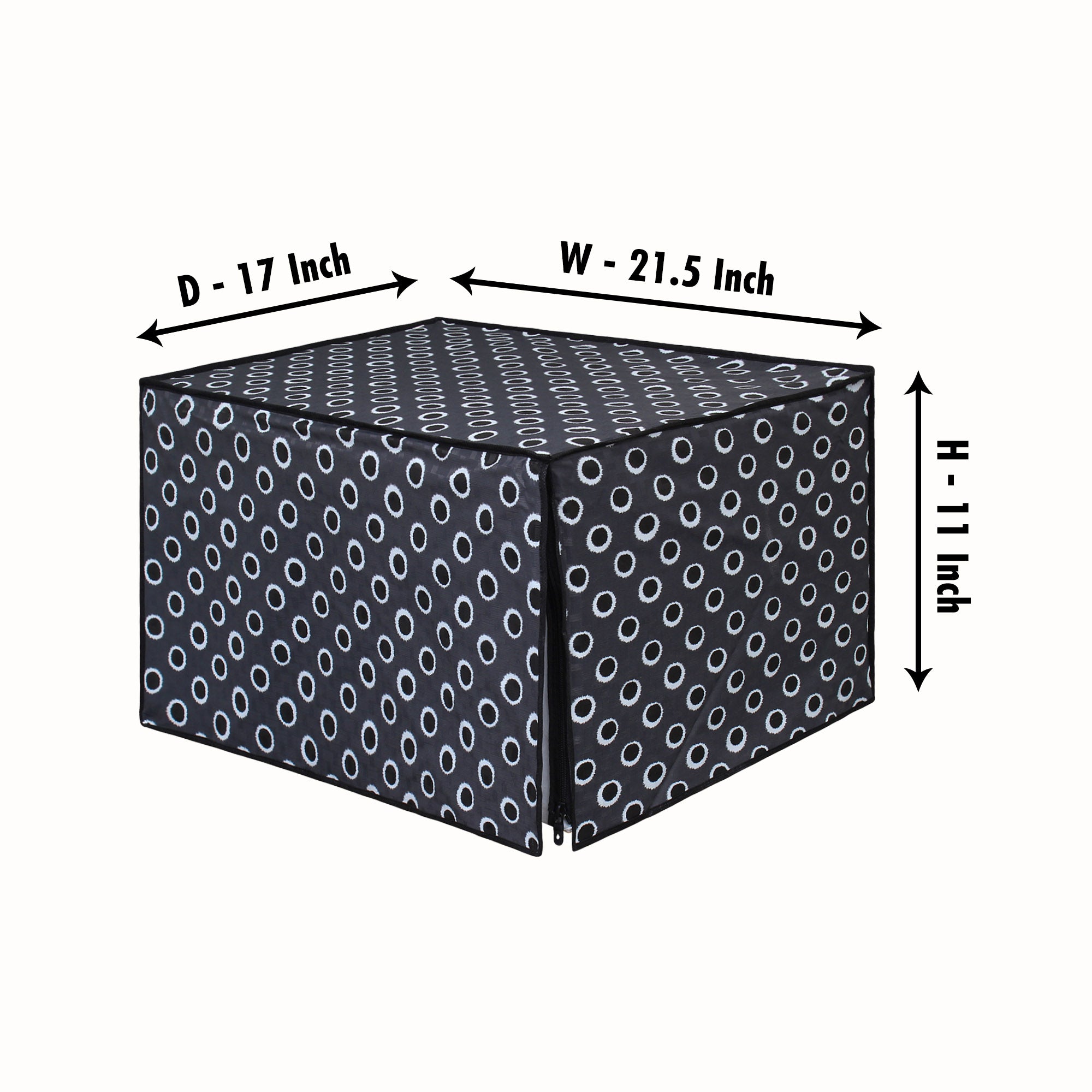 Microwave Oven Cover With Adjustable Front Zipper, SA17
