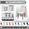 Polyester Spandex Stretchable Printed Chair Cover, MG17
