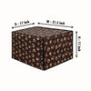 Microwave Oven Cover With Adjustable Front Zipper, SA36