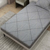 Printed Cross Design Bedsheet With Pillow Covers CHP24 | Dream Care