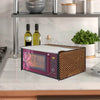 Microwave Oven Cover With Adjustable Front Zipper, SA51