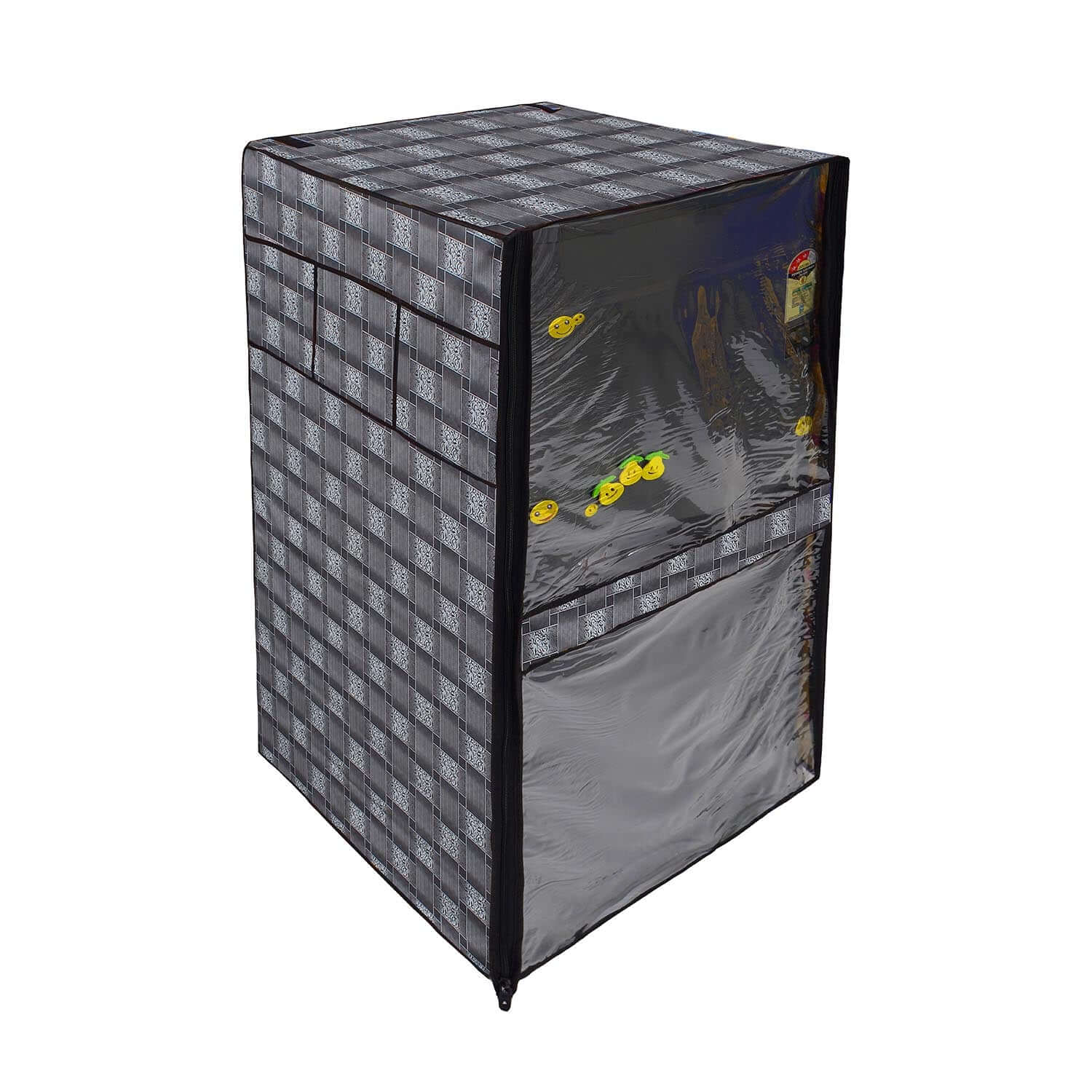 Waterproof Full Fridge Cover with 6 Pockets, SA42