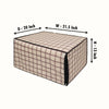 Microwave Oven Cover With Adjustable Front Zipper, CA10