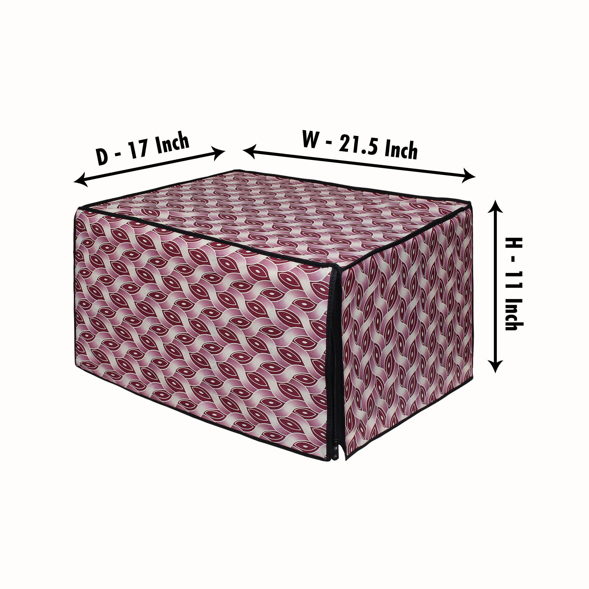 Microwave Oven Cover With Adjustable Front Zipper, SA64