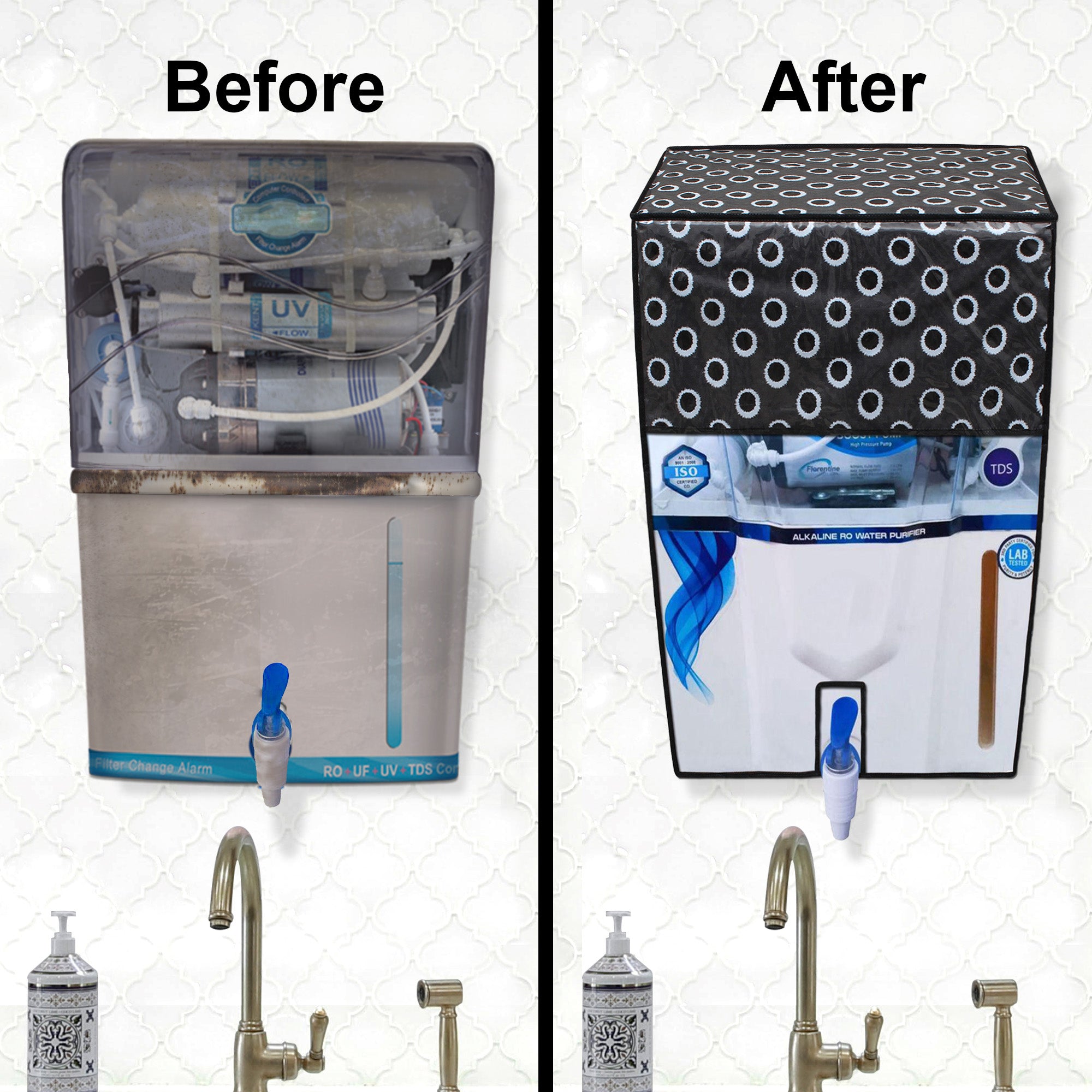 Waterproof & Dustproof Water Purifier RO Cover, SA17