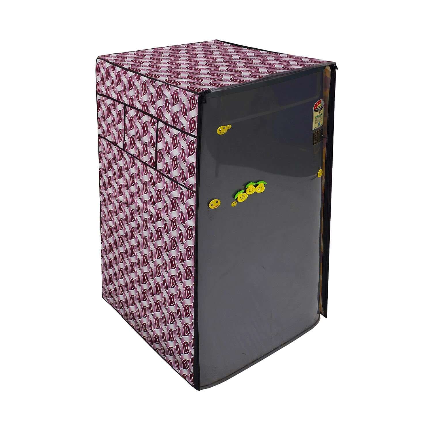 Waterproof Full Fridge Cover with 6 Pockets, SA64