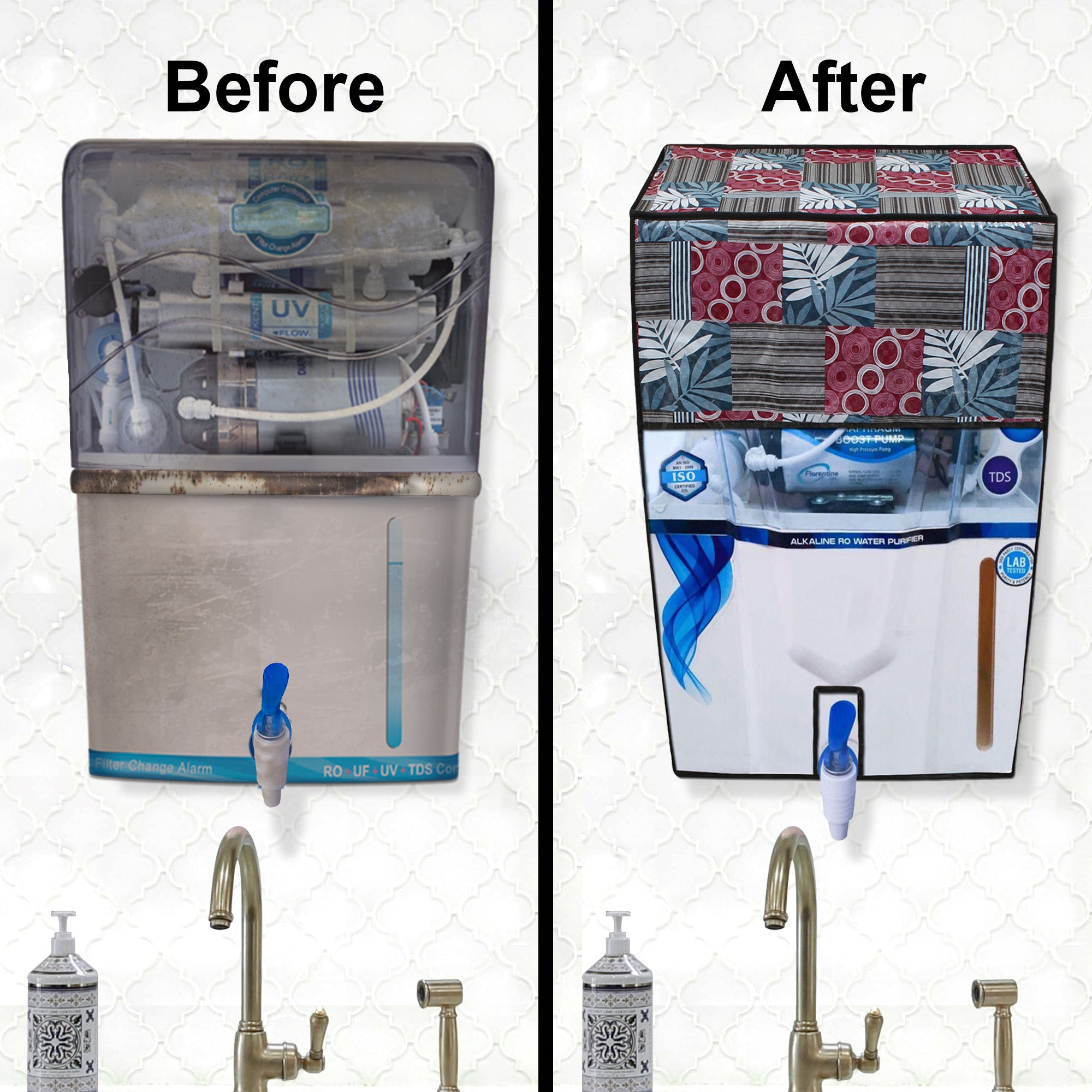 Waterproof & Dustproof Water Purifier RO Cover, SA25