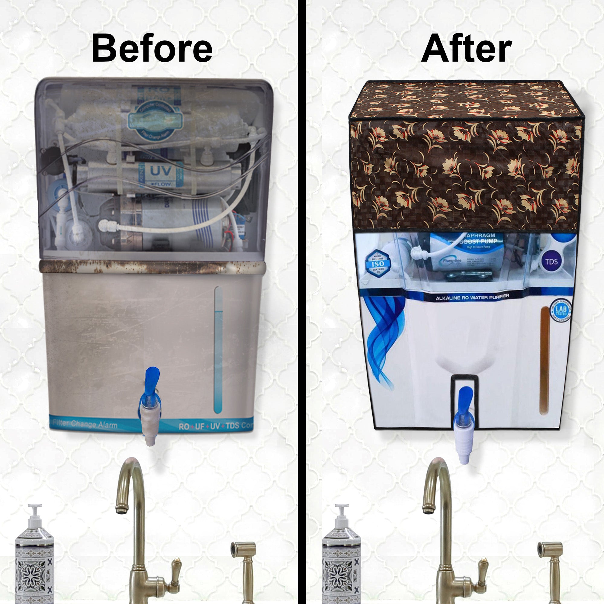Waterproof & Dustproof Water Purifier RO Cover, SA36