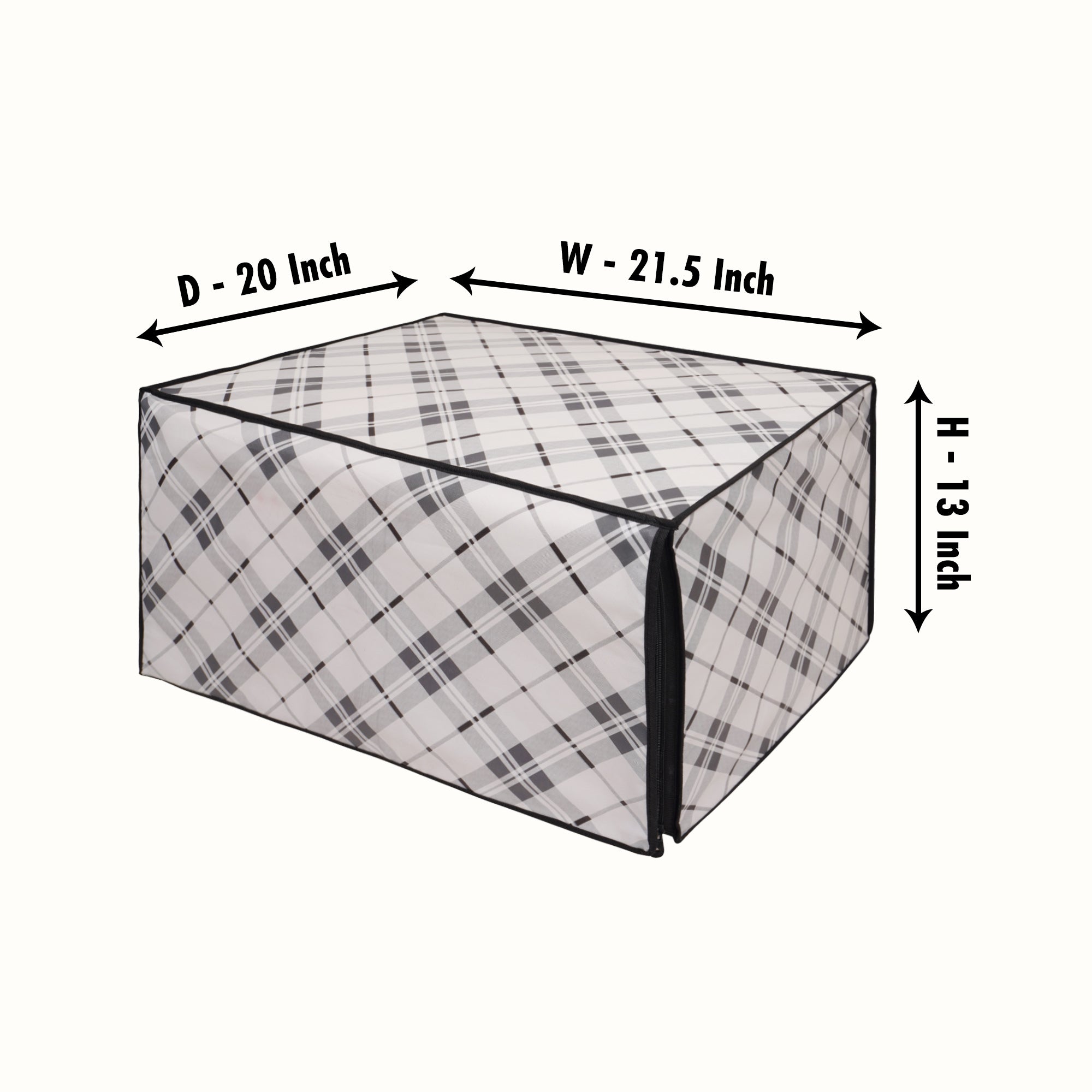 Microwave Oven Cover With Adjustable Front Zipper, CA07