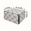 Microwave Oven Cover With Adjustable Front Zipper, CA07