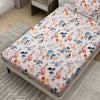 Colorful Printed Flower Design Bedsheet With Pillow Covers | Dream Care