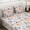 Load image into Gallery viewer, Colorful Printed Flower Design Bedsheet With Pillow Covers | Dream Care