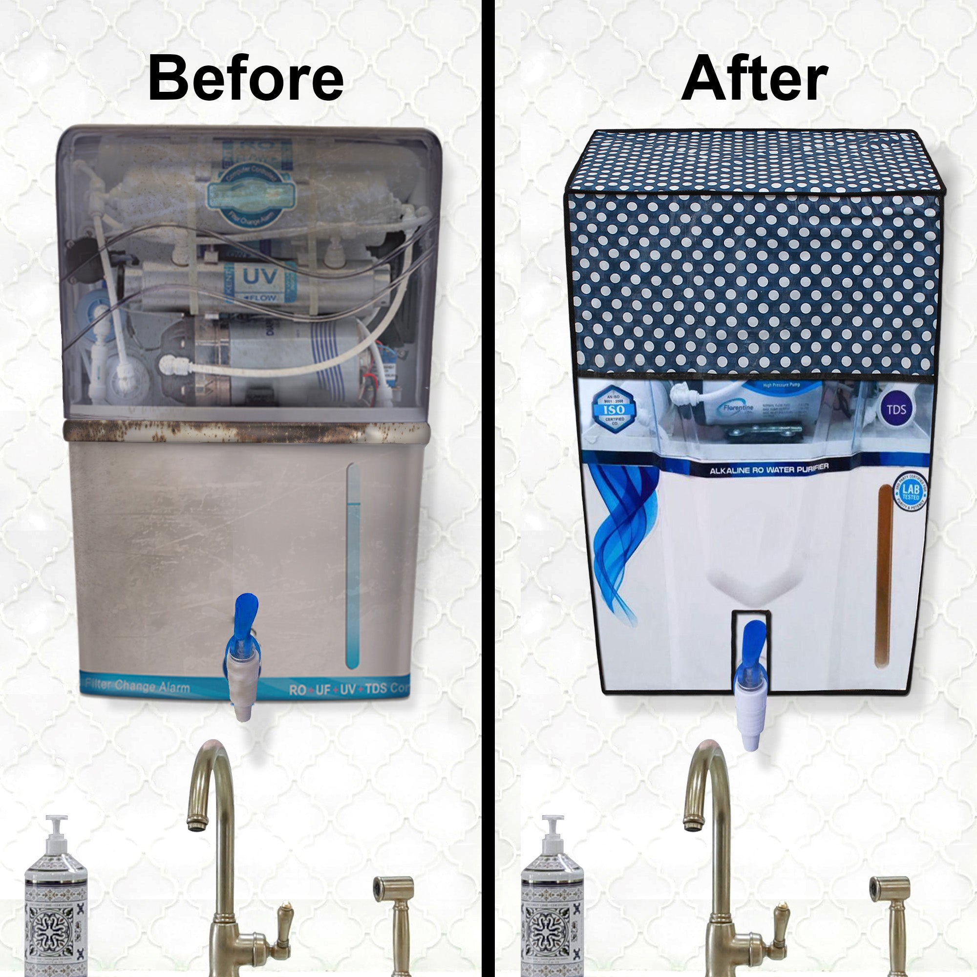 Waterproof & Dustproof Water Purifier RO Cover, SA47