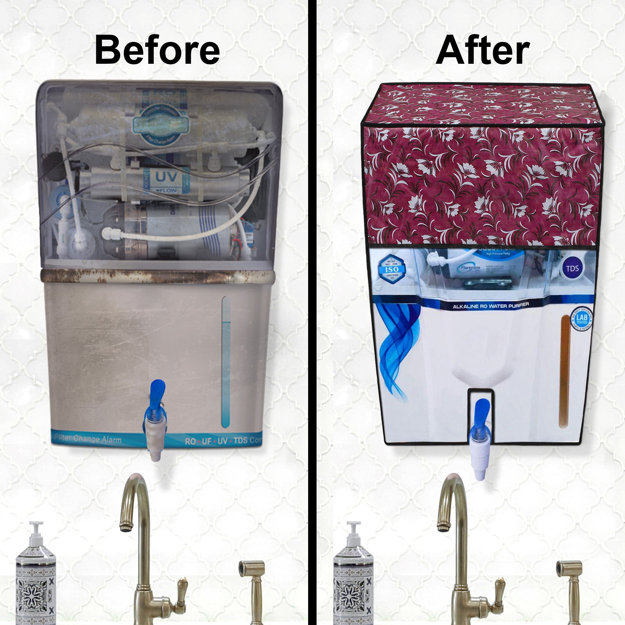 Waterproof & Dustproof Water Purifier RO Cover, SA48