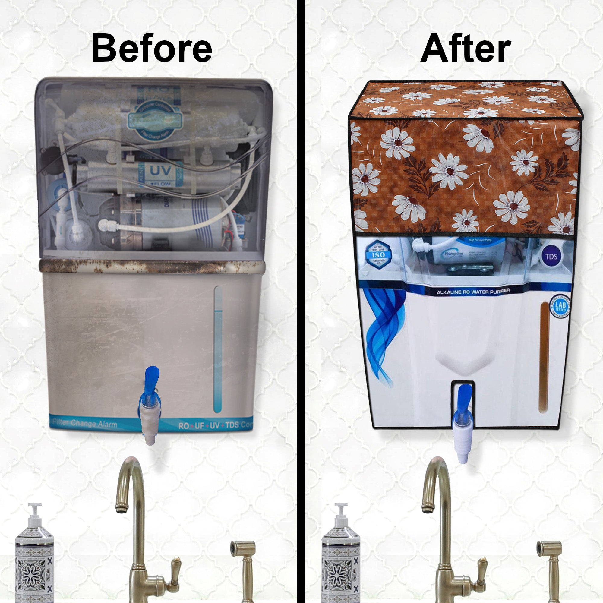 Waterproof & Dustproof Water Purifier RO Cover, SA49