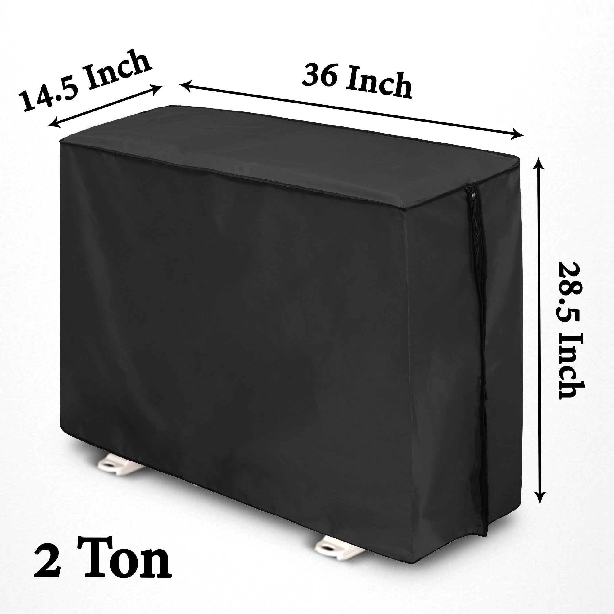 Waterproof and Dustproof Split Outdoor AC Cover, Grey