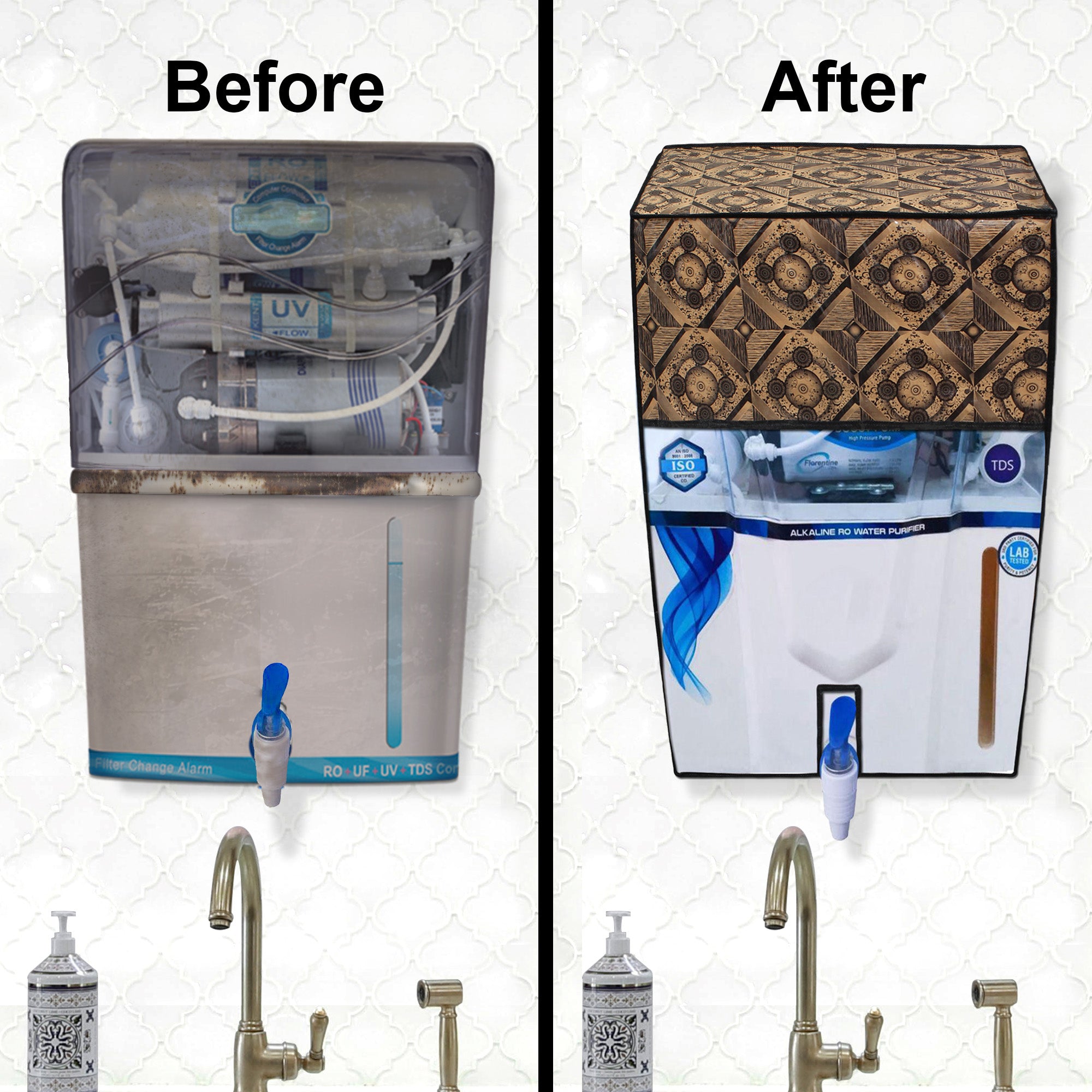 Waterproof & Dustproof Water Purifier RO Cover, SA56