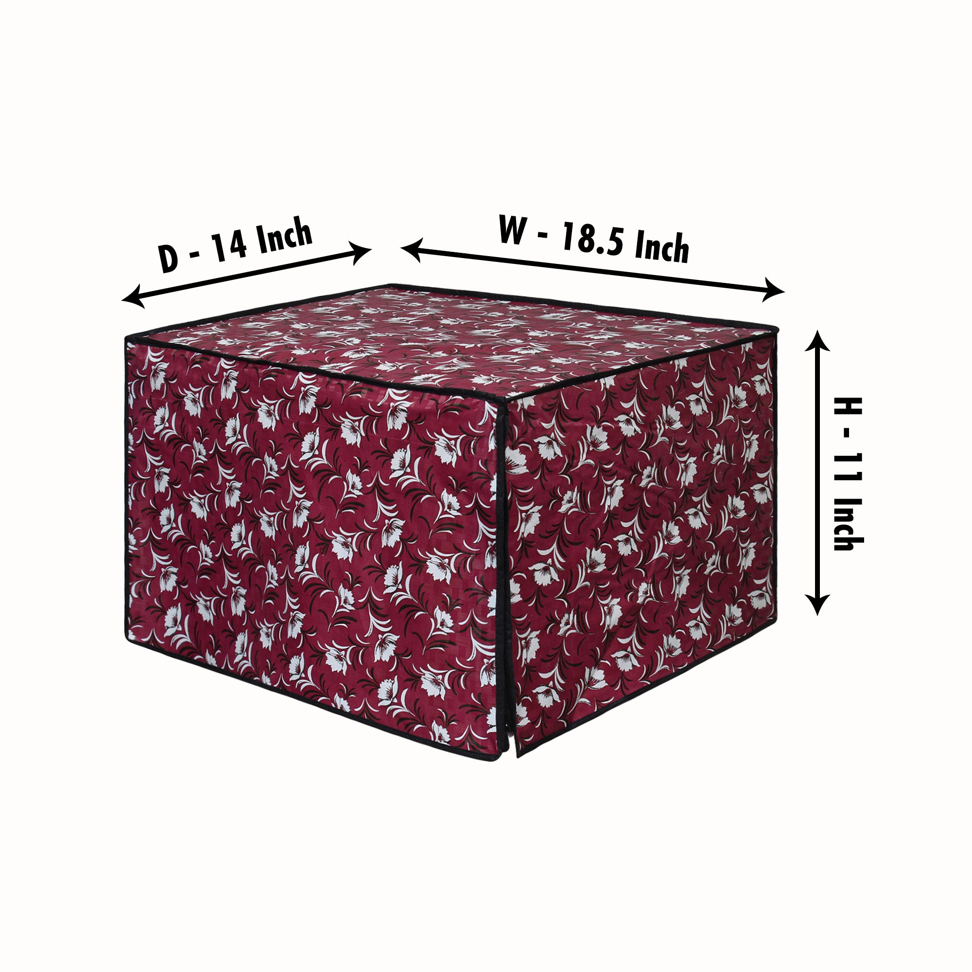 Microwave Oven Cover With Adjustable Front Zipper, SA48