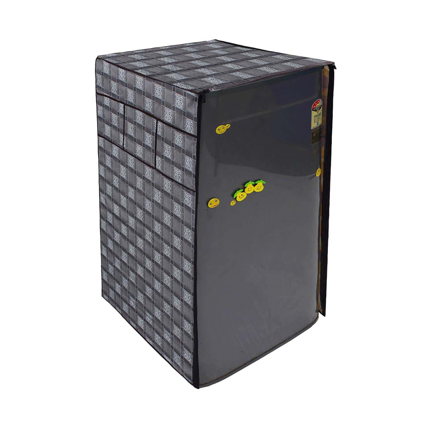Waterproof Full Fridge Cover with 6 Pockets, SA42