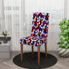 Polyester Spandex Stretchable Printed Chair Cover, MG19