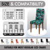Polyester Spandex Stretchable Printed Chair Cover, MG11