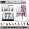 Polyester Spandex Stretchable Printed Chair Cover, MG12