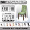 Polyester Spandex Stretchable Printed Chair Cover, MG36