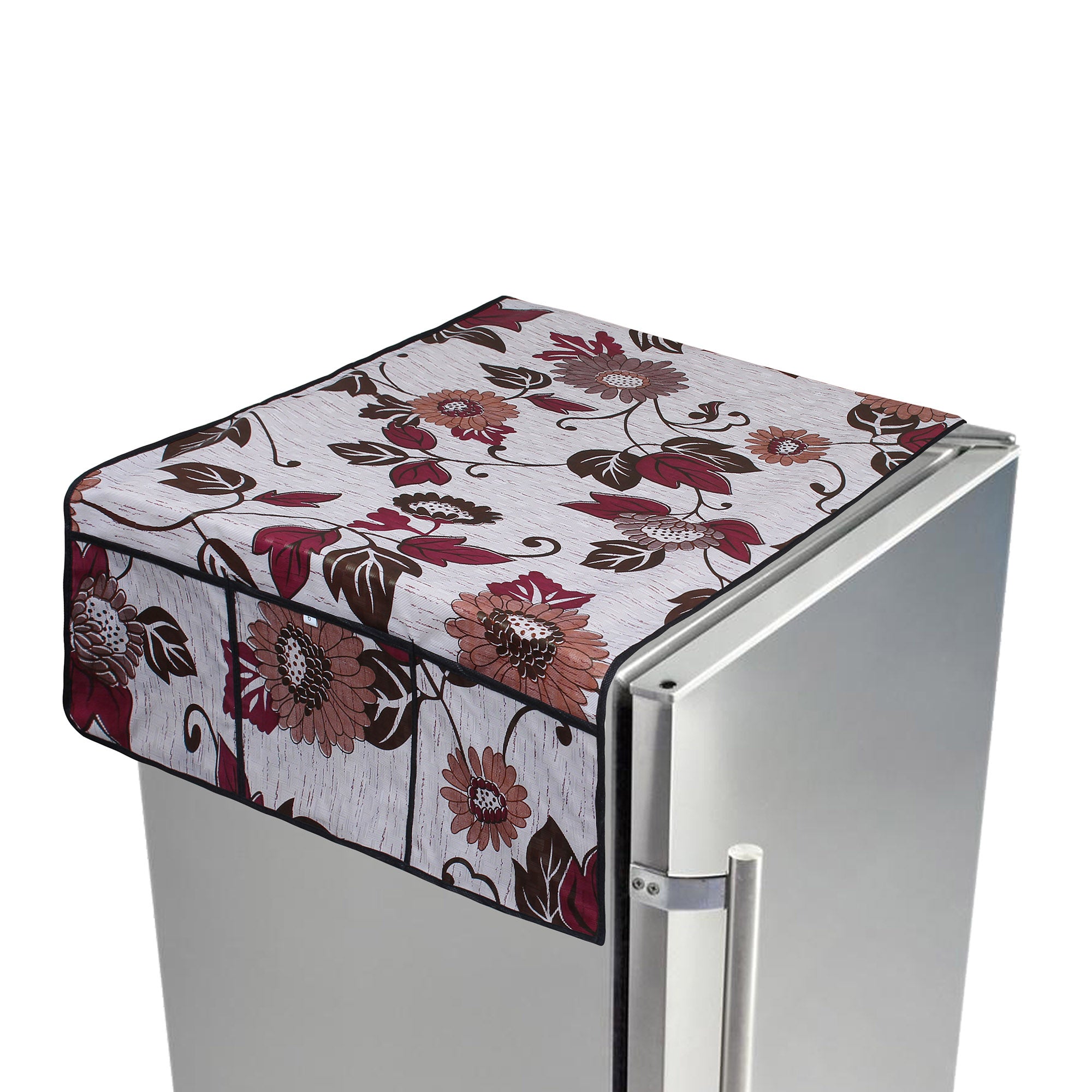 Waterproof & Dustproof Printed Fridge Top Cover, SA21