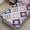Load image into Gallery viewer, Colorful Printed Square Design Bedsheet With Pillow Covers | Dream Care