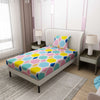 Colorful Printed Bedsheet Trio with pillow covers