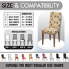 Load image into Gallery viewer, Polyester Spandex Stretchable Printed Chair Cover, MG22