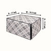 Microwave Oven Cover With Adjustable Front Zipper, CA07