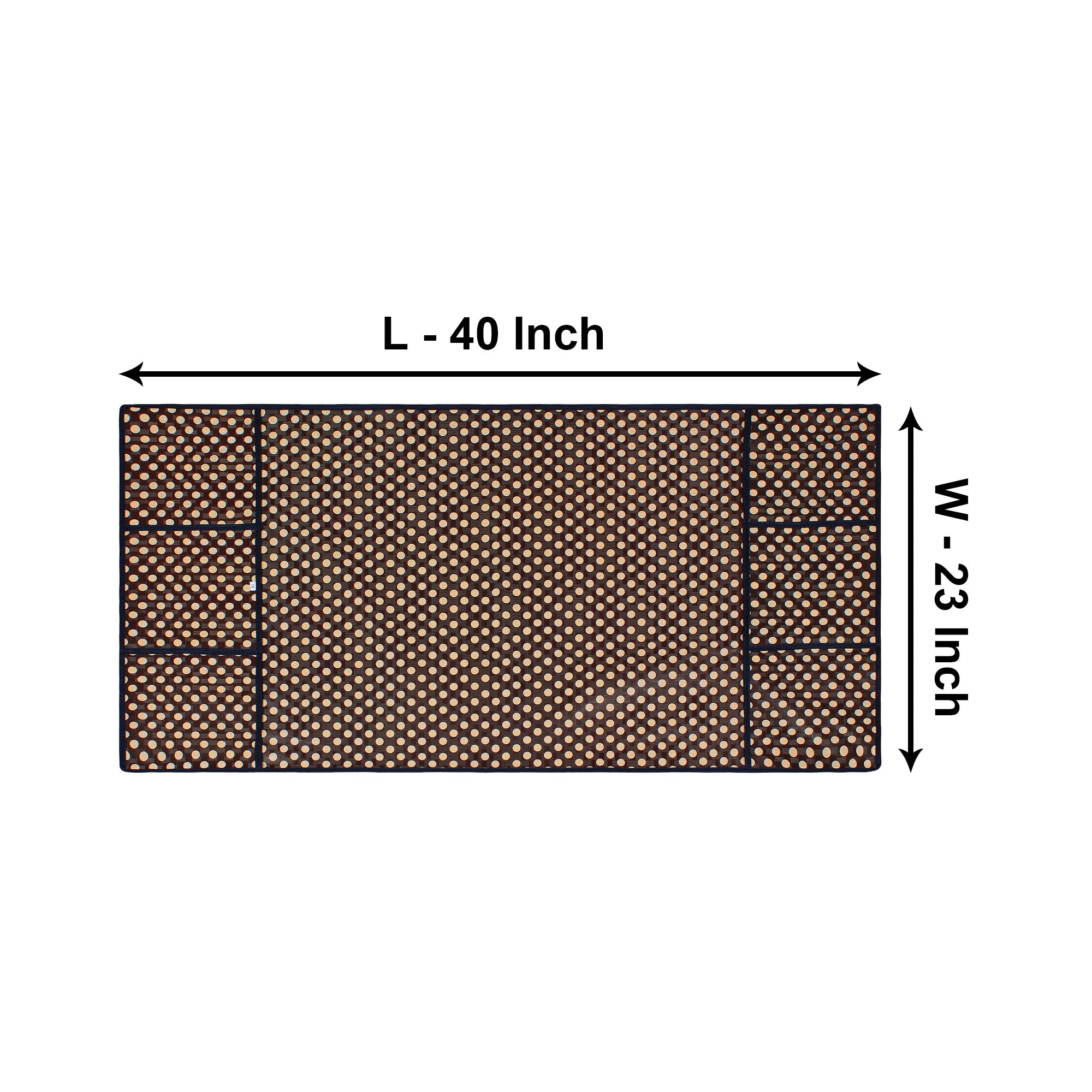 Waterproof & Dustproof Printed Fridge Top Cover, SA51