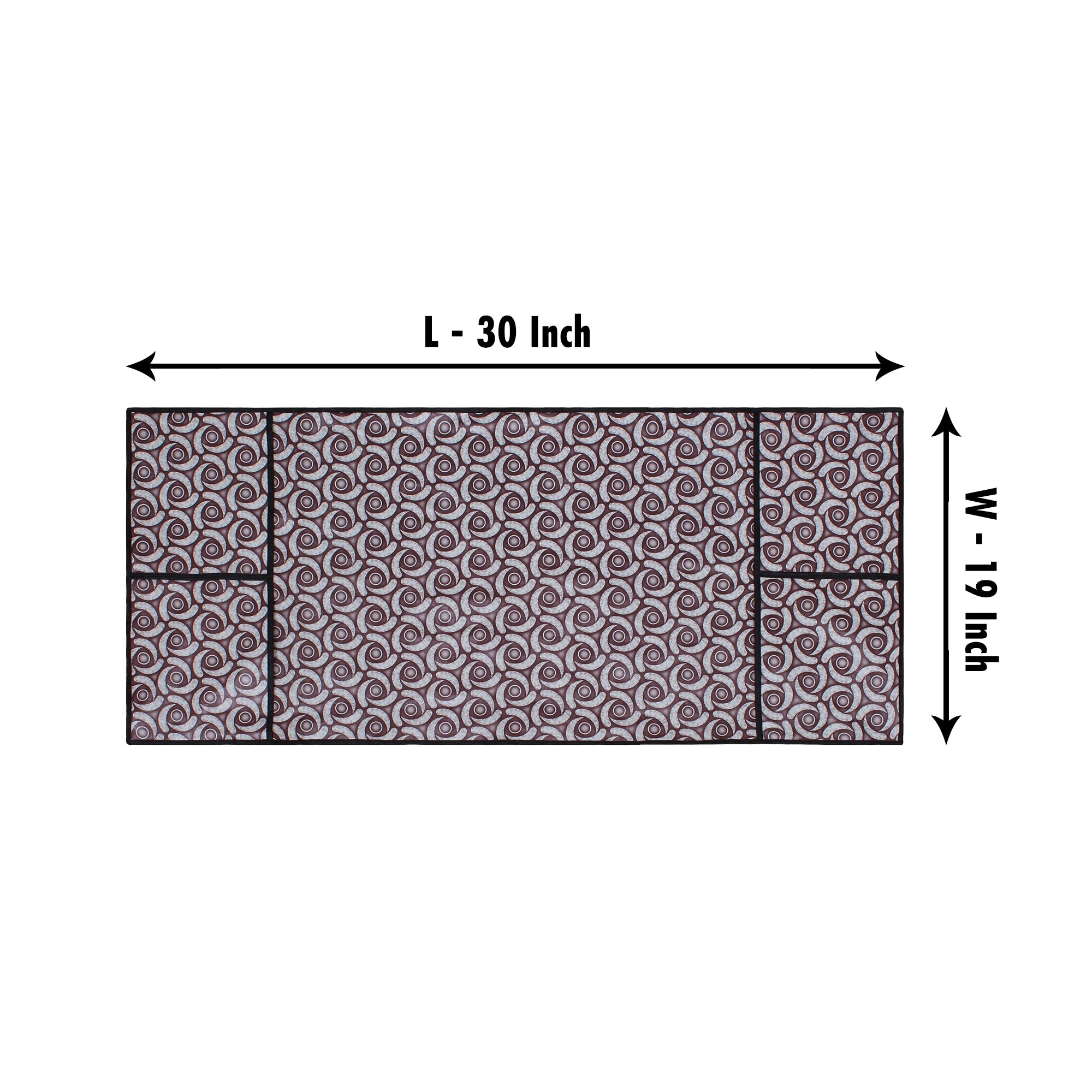 Microwave Oven Top Cover With Side Pockets, SA59