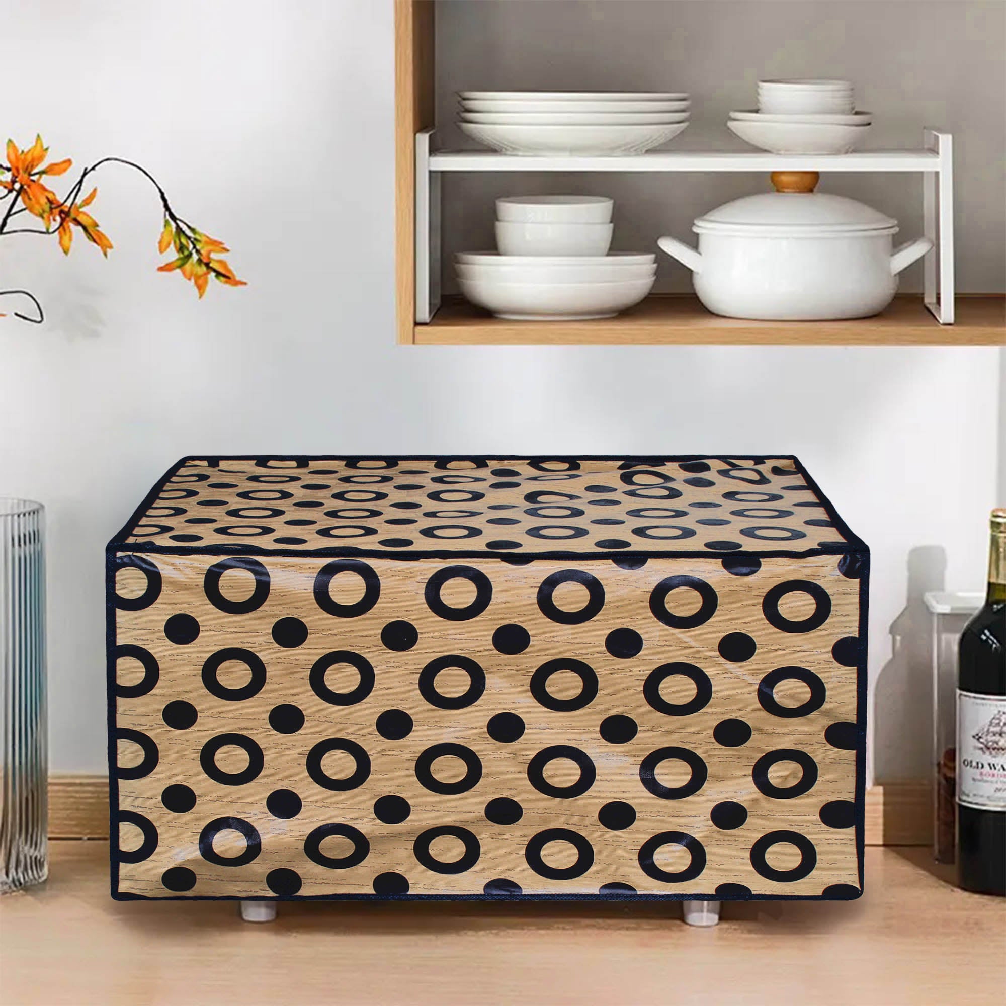 Microwave Oven Cover With Adjustable Front Zipper, SA02