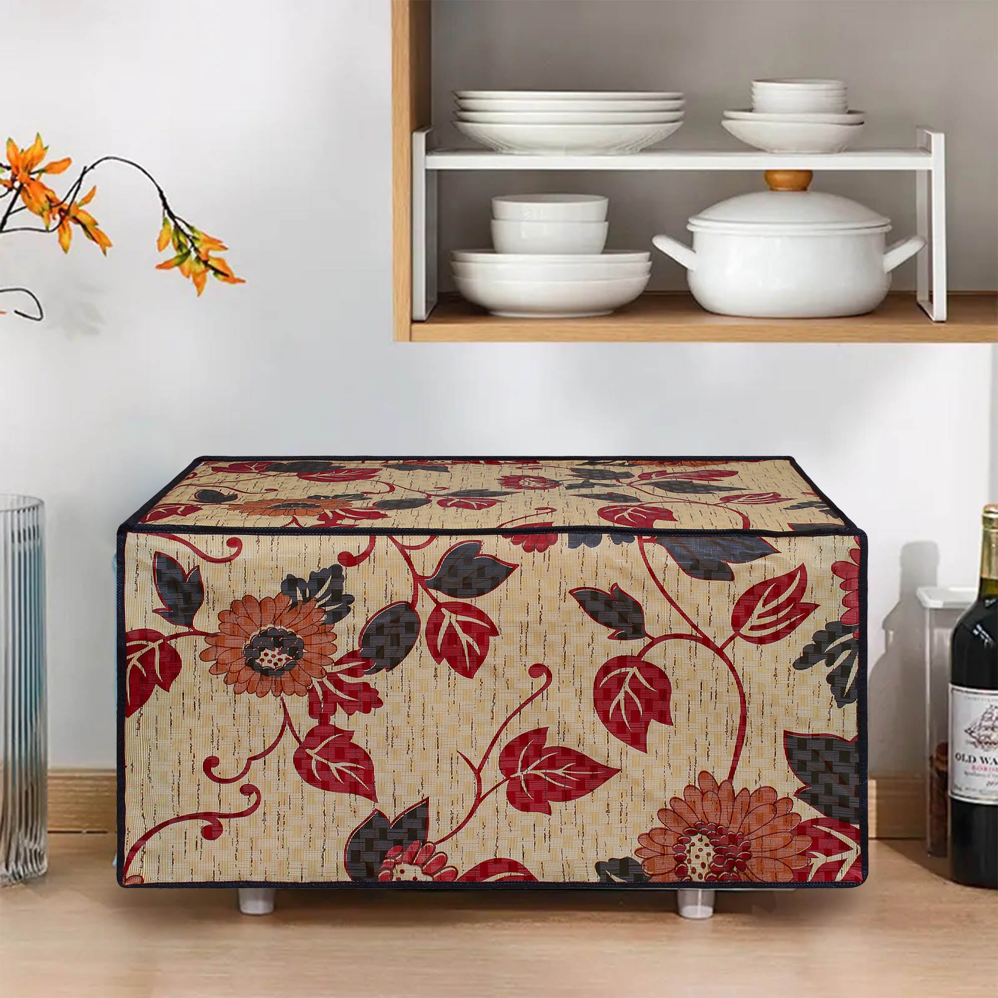 Microwave Oven Cover With Adjustable Front Zipper, SA03