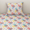 Colourful Printed Bedsheet Multi Design With Pillow Covers