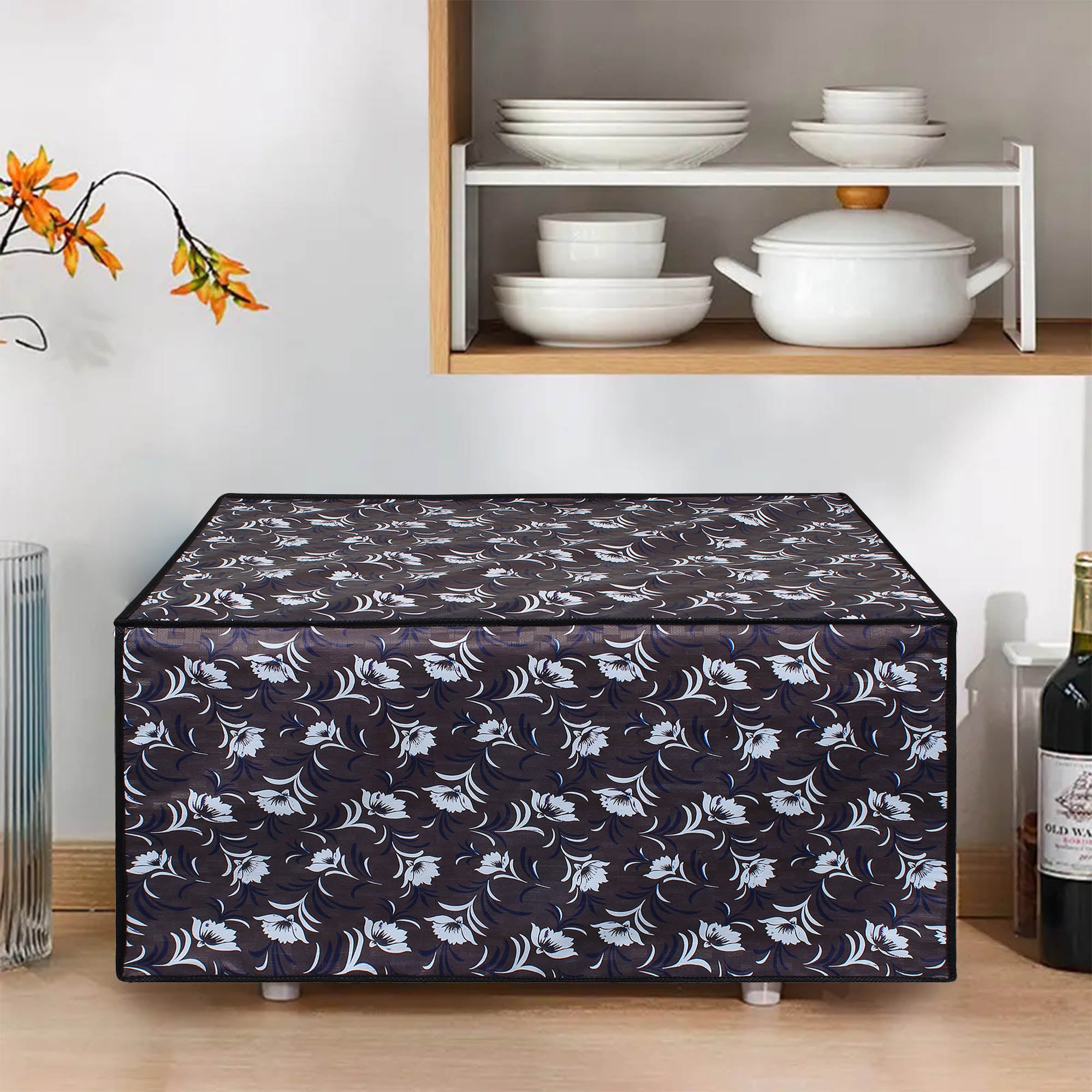 Microwave Oven Cover With Adjustable Front Zipper, SA05
