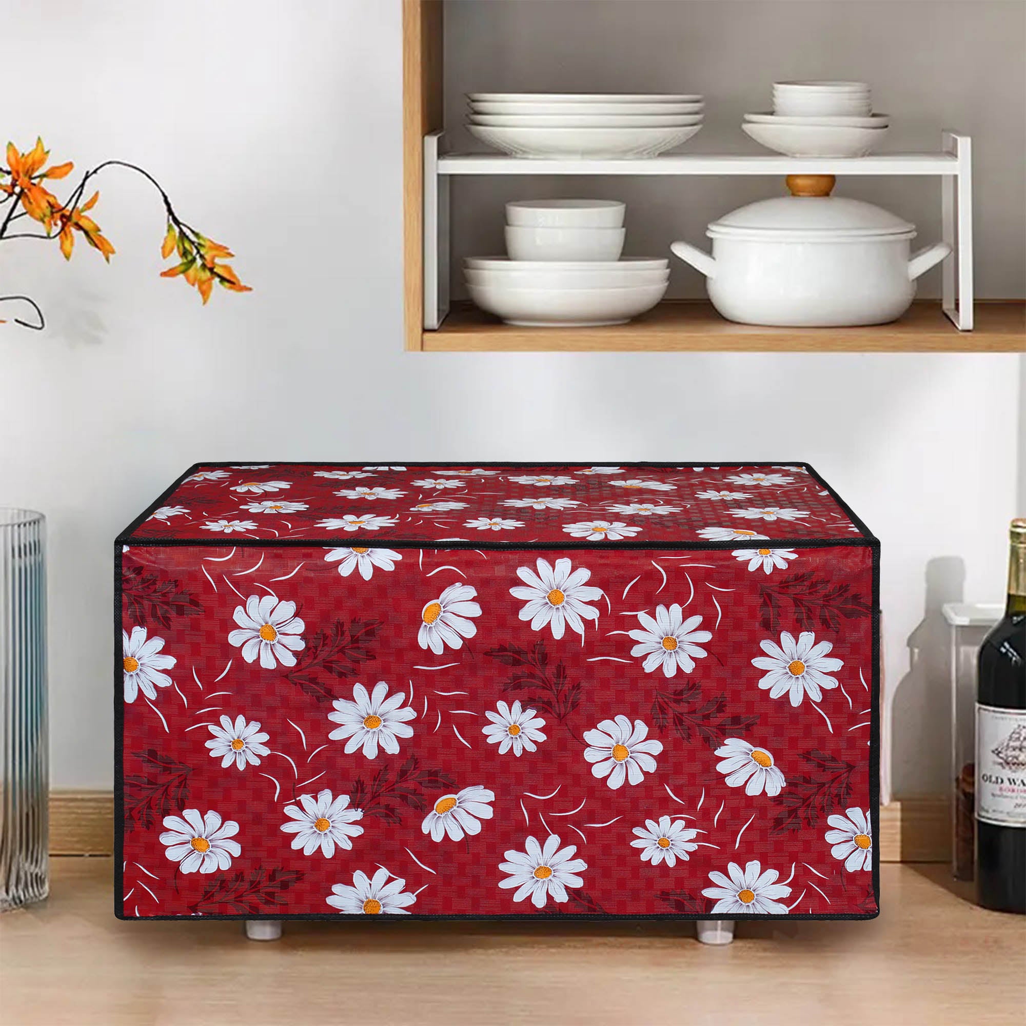 Microwave Oven Cover With Adjustable Front Zipper, SA08