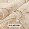 Dream Care Premium Square Fur Sofa Cover for L-Shape & 1,2,3 & 4 Seater Sofas || Luxury Plush Sofa Protector || Soft Couch Cover for Living Room