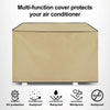 Waterproof and Dustproof Split Outdoor AC Cover, Beige